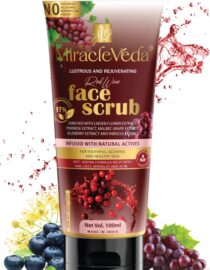 Anti aging red wine scrub